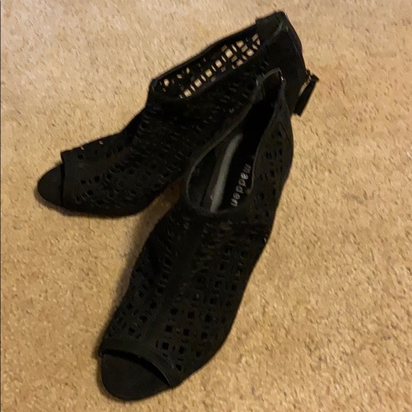 Black block heel shoes - Picture 1 of 3